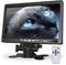kuman Raspberry pi monitore 7 Inch Monitor HD Display 1024x600 IPS Screen for Raspberry Pi 4 with HDMI VGA Input, Built in Speaker for DVD VCR Car Remote SC7J