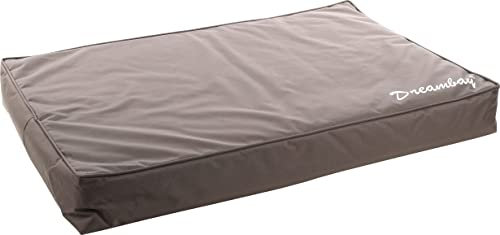 FLAMINGO Hundekissen Dreambay Shadow Braun – 120 x 80 x 16 cm