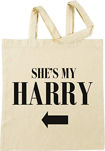 Vendax Shes My Harry Beige Einkaufstasche