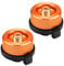 HUSZZM 2 PCS Camping Gas Adapter Gas Stove Adapter Stove Connector Outdoor Camping Adapter Connector Gas Bottle Adaptor for Hiking and Camping Butane Canister to Screw Gas Cartridge
