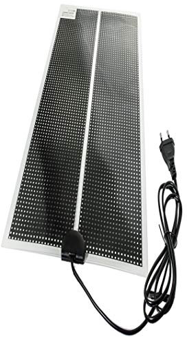 TropicShop Heizmatte BZW. Wärmematte ultraflache fürs Terrarium - mit 150cm Stromzuleitung mit EU Stecker 230V (28w mit 15x100cm)