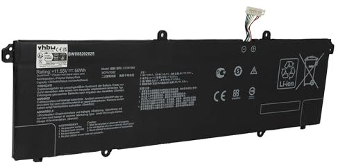 vhbw Akku kompatibel mit Asus VivoBook S15 S533EQ-APC1625T, S533EQ-BN168T Notebook (4250mAh, 11.55V, Li-Polymer)