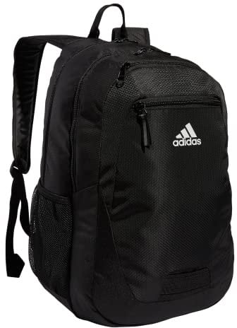 adidas Foundation 6 Backpack Bag, Black/White, One Size