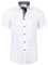 J.VER Men's White Dress Shirt Short Sleeve Regular Fit Casual Formal Shirt Button Down Wedding Business Work Office Stretch Non Iron L