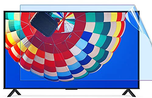 Film de protection d'écran TV anti-lumière bleue/anti-éblouissement/anti-rayures/anti-reflet filtre de rayonnement pour Smart TV 4K LED moniteur LCD/A / 50 Inches 1101x620 mm