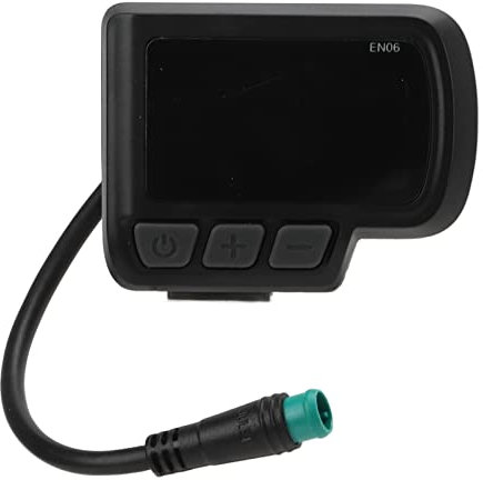 LCD-Display für Elektrofahrräder, EN06-LCD-Display mit Wasserdichtem Anschluss USB-Leistungsgeschwindigkeitsanzeige für Elektrofahrrad-Mountainbike-Roller