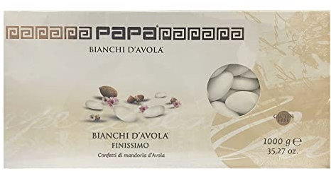 CONFETTI PAPA alla Mandorla Italiana AVOLA linea FINISSIMO 1 KG
