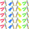 JEFFOUOO Springseil Set - 20 Stück Verstellbare 220CM Seile für Kinder, Baumwollseil Jump Rope, Seilspringen für Jungen und Mädchen, Schule, Outdoor Fitness