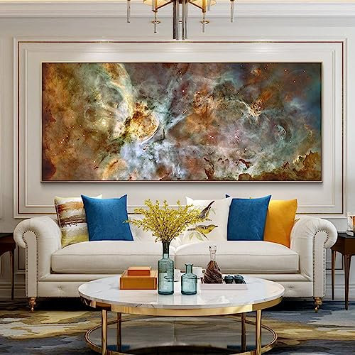 Dittelle Hubble-Teleskop, Carina-Nebel, Weltraum-Leinwanddruck, Poster, Wandkunst, himmlische Sterne, Foto für Wohnzimmer, Heimdekoration, 60 x 120 cm, ohne Rahmen