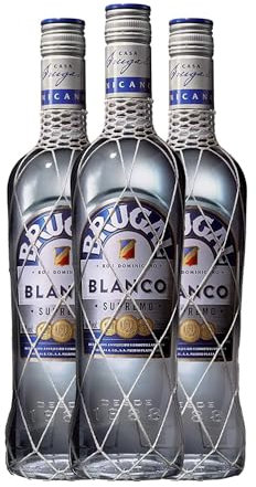 Ron Brugal Blanco Supremo 70 cl (Caja de 3 Botellas de 70 cl)