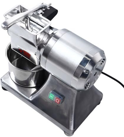 Generic Grattugia Elettrica Commerciale, Struttura Stabile Antiscivolo Grattugia Elettrica per Formaggio Alimentare 550 W per Mense (Spina europea 220 V), Generick527oa19bh-11
