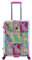 Saxoline Blue Bulldog Emotion Koffer - Medium, Blue, 4 Rollen, TSA-Schloss, Tier-Design, ABS und PC, Adult