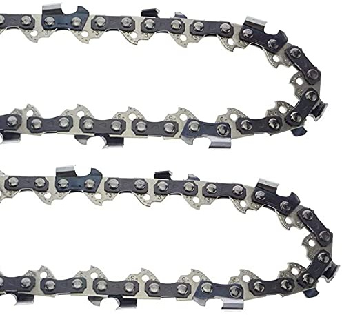 Booso 2 Stück 40,6 cm Sägekette 3/8 LP 55 Antriebskette für MS170 MS180 61PMM355, für 90PX055 90PX R55 Kette