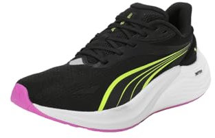 PUMA Electrify Nitro 4 Wn, Scarpe per Jogging su Strada Donna, Black-Yellow Alert, 38 EU
