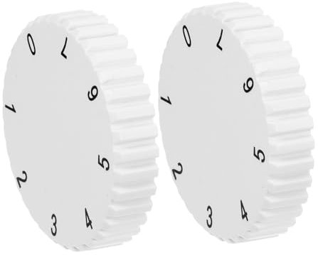 Alipis 2 Pz Accessori Per Congelatori Forniture Per Congelatori Del Frigorifero Di Regolazione Forniture Frigorifero Riparare Parti Plastica Bianca