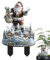 Weihnachten Gartenstecker Weihnachtsmann Gartenstecker Hofschild Weihnachten Hofdekorationen Acryl Gartenstecker 2D Hofschilder Urlaub Gartenstecker Weihnachten Outdoor Ornamente