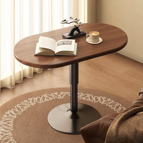 WNYAILLL Mesa de Centro de Altura Ajustable, Mesa de Centro Elevable, Multifunción, Mesa de Salón, Mesa Lateral para Sofá o Cama, Ideal para Combinar en Salones y Dormitorios
