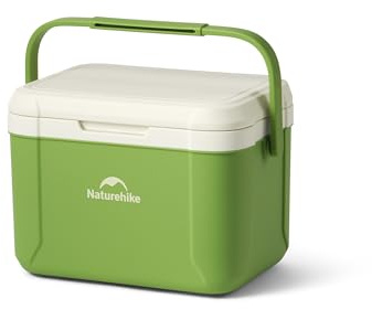 Naturehike Nevera de 5 litros/18 litros, caja térmica de poliuretano de alta calidad, 48 horas de capacidad de refrigeración, bolsa de refrigeración para camping, pícnic, festivales y coches