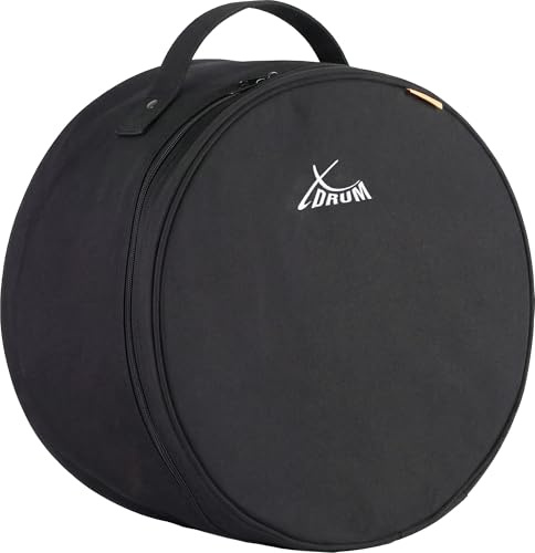 XDrum Schlagzeugtasche für Hänge Tom 12 x 8, Gigbag für Hänge Tom | Durchmesser: 12, Tiefe: 8, Reißfestes Außenmaterial aus Kunstfaser, Wasserabweisendes Außenmaterial, Stabiler Tragegriff