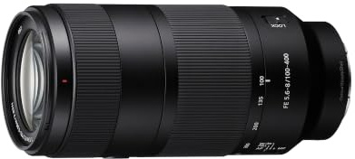 Sony FE 100-400mm F5.6-8 OSS Vollformat Telezoomobjektiv. | Scharfe Freihandaufnahmen von Wildtieren, Sport und Luftfahrt mit Optical SteadyShot