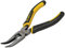 STANLEY 0-89-871 Pinza Becchi Mezzotondi Lunghi Piegati a 45°, 160 mm