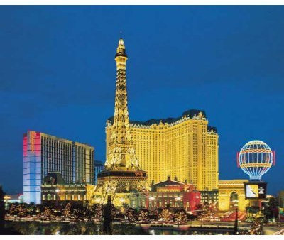 Ravensburger - USA, Las Vegas, Paris Hotel, 1000 Teile Starline Puzzle