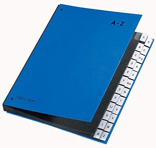 Pultordner A4 A-Z blau PAGNA 24249-02 24-teilig