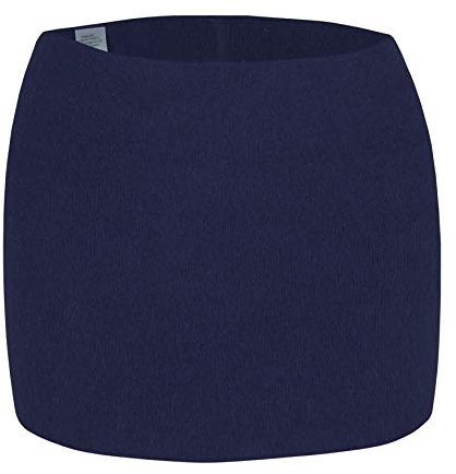 Angora wobera Nierenwärmer oder Leibwärmer für Damen und Herren, kräftige Ausführung (large, dunkelblau)