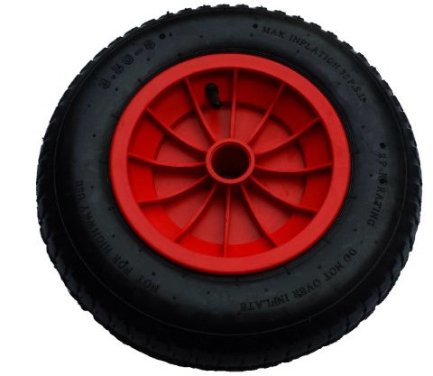 KetoPlastics (35MM BORE) 14 Pneumatic Wheelbarrow Wheel/Inflatable Tyre/Garden.