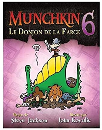 jeux Asmodee UBIMU06 Kartenspiel Munchkin 6 –Le Donjon De La Farce, französische Version