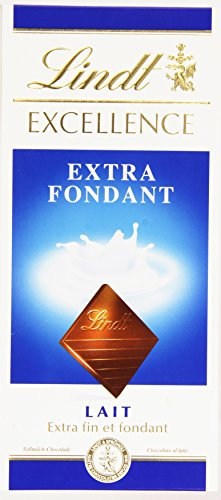 Lindt - Tablette Extra Fondant EXCELLENCE - Chocolat au Lait, 100g