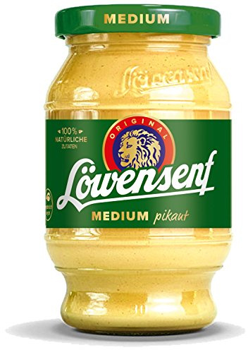 LOEWENSENF Senf Medium, 6er Pack (6 x 250 ml)