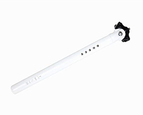 LightSKIN Sattelstütze mit integriertem Rücklicht mit StVZO Zulassung (weiß, 31,6 mm)