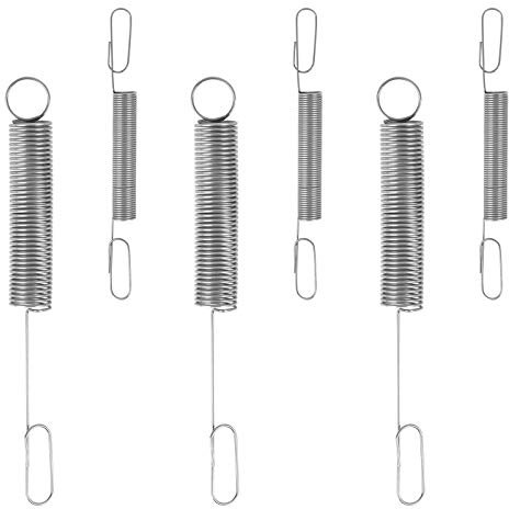 Federn Regler 6 Pcs Reglerfeder Reglerfedern Briggs & Stratton Ersatzteile für Reglerfedern für Briggs & Stratton Motoren 692211 262759 Governor Spring & 691859 Governor Idle Spring