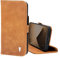 TORRO Case Compatible with iPhone 13 Pro – Premium Leather Wallet Case with Kickstand and Card Slots (Tan)