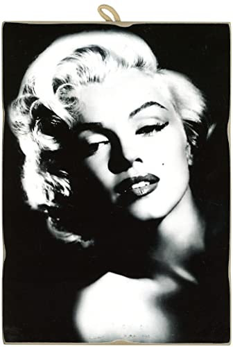 KUSTOM ART Bild im Vintage-Stil, Marilyn Monroe, Druck auf Holz, für Restaurant, Pizzeria, Bar, Hotel