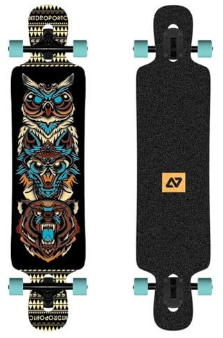 Centrano Unisex – Erwachsene Hydroponic Longboard, Mehrfarbig, 39.25