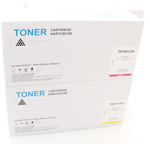 ABC Kompatibles Set 4X Toner XXL (MIT CHIP) für HP LaserJet Enterprise M554 M554dn M555 M555dn M555x,MFP M578 M578dn M578f,Flow MFP M578c M578z