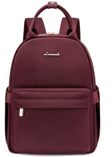 LOVEVOOK Kleiner Rucksack Damen Klein Cityrucksack Handtasche 2 in 1 Wasserdicht Tagesrucksack Mini Backpack Women Elegant Casual Daypack für Reise Freizeit Einkauf Arbeit