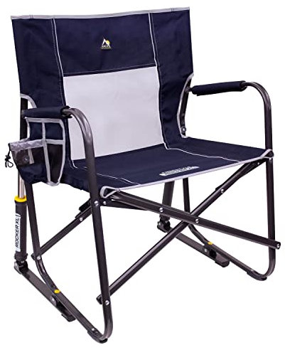 GCI Outdoor Freestyle Rocker XL Tragbarer klappbarer Schaukelstuhl und Outdoor-Campingstuhl