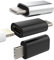 Adattatore da Lightning femmina a USB C maschio (confezione da 3) compatibile per Samsung Galaxy S24 S23 per Ipad Air4 Tipo di cavo di ricarica connettore per iPhone 15 16 pro max per Apple