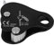 Climbing Rope Grab Aluminum Alloy Self Locking Climbing Ascender 8‑13mm Climbing Rope Grab Stopper for Outdoor Climbing (Black)