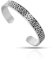 SIPURIS Keltischer Knoten-Armband für Damen und Herren, keltischer Triquetra, Dreifaltigkeitsknoten, Wikinger-Armband, Manschette, Edelstahl, nordisch, irisch, verstellbar, offener Armreif Schmuck
