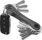 KeySmart Schlüssel-Organizer aus Karbonfaser – kompakter Schlüsselhalter aus 3K-Kohlefaser in Schwarz, Schlüssel-Smart-Schlüsselhalter, Befestigung eines Auto-Schlüsselanhängers, bis zu 14 Schlüssel