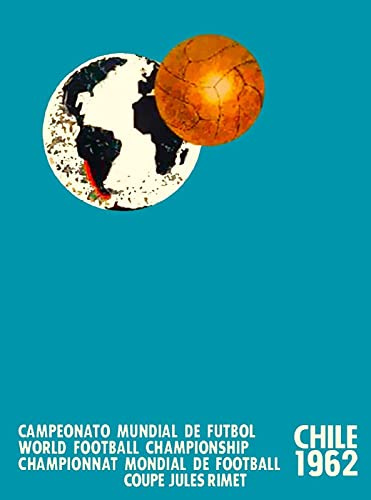 UDERUI Chile 1962 World Cup Poster Vintage Wall Art Football Canvas Painting Chile 1962 World Cup Prints For Living Room Decor Picture 50x70cm No Frame