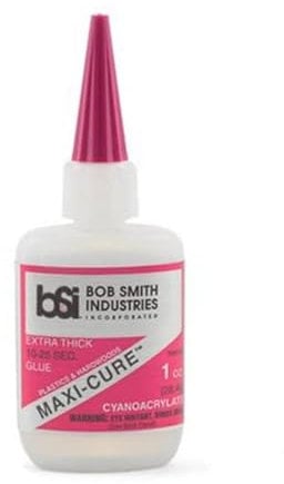 Bob Smith Industries MAXI-CURE Extra Thick CA Glue (1oz) - BSI112