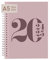 Rileys & Co Wochenplaner 2025, Hausaufgabenheft, Schulplaner | Kalender 2025 2026 Juli 2025–Juni 2026 Terminplaner, Notizen, Doppeldraht, 20 x 15 cm Planner, (Rosa, Typografisch, auf Französisch)