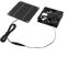 HEIBTENY Solar Ventilator 50W 12V Solarpanel Ventilator 2200RPM Wetterfest Solar Lüfter Für Kleine Hühnerställe, Gewächshaus, Schuppen, Haustierhäuser, Fenster Auspuff