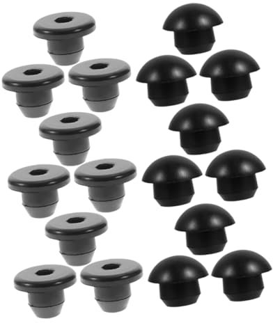 FELTECHELECTR 40pcs Hydraulic Jack Rubber Cap for Car Maintenance Includes Flat Plugs Oil Filler Bungs for Horizontal and Vertical Versatile Repair