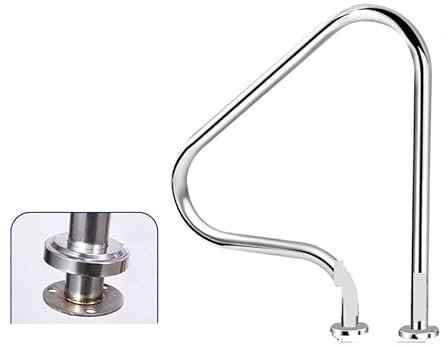 Scaletta per piscina Scala Mobile Dell'acqua Della Piscina Piscina Scaletta Dell'acqua Ispessita Attrezzatura For L'arrampicata Sede Scala Mobile Esterna Fissa Pannelli laterali solidi per una maggior